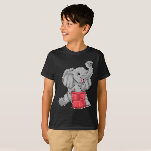 T-shirt Chips éléphants (Devant entier)