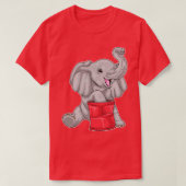 T-shirt Chips éléphants (Design devant)