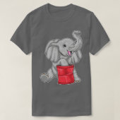 T-shirt Chips éléphants (Design devant)