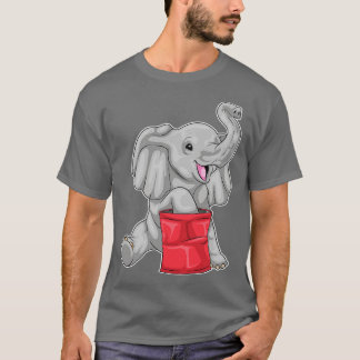 T-shirt Chips éléphants