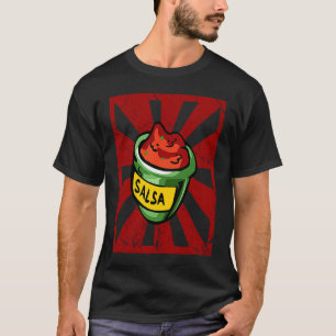 T-shirt Chips et salsa assortis costume d'Halloween signif