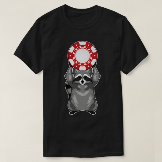 T-shirt Chips Racoon (Design devant)