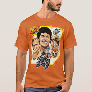 T-shirt Chips Retro les années 70 Crime Drama TV