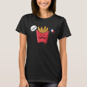 T-shirt chips say bonjour (Devant)