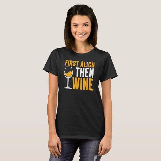 T-shirt Chiropractic Wine Chiropractor Assistant Graphic (Devant entier)