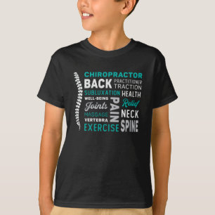 T-shirt Chiropraticien Spine Chiro Médecine Chiropratique