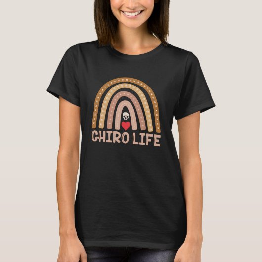 T-shirt Chiropratique Chiro Vie Spine Chiropraticien (Devant)