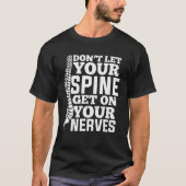 T-shirt Chiropratique Spine Chiropractor Don (Devant)