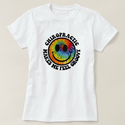 T-shirt chiropratique super (Design devant)