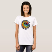 T-shirt chiropratique super (Devant entier)