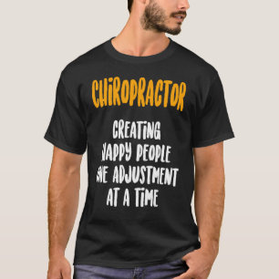 T-shirt Chiropratique Traitement de la colonne vertébrale