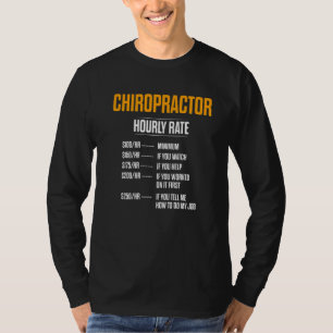 T-shirt Chiropratique Traitement de la colonne vertébrale