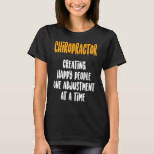 T-shirt Chiropratique Traitement de la colonne vertébrale