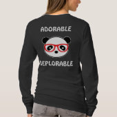 T-shirt Chirot Panda Déplorable - Adorable Leon Déplorable (Dos)