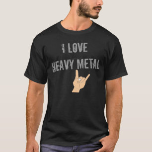 T-shirt Chirpe en métal lourd J'aime