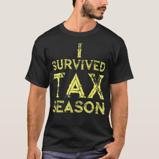 T-shirt Chirt comptable fiscal amusant I Saison fiscale su