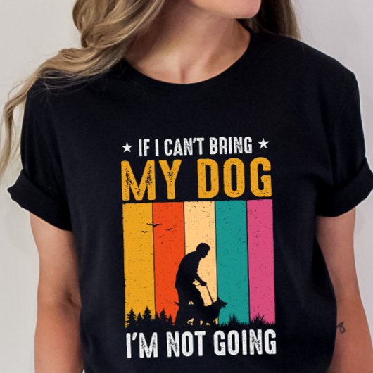 T-shirt Chirte de propriétaire de chien drôle, si je ne pe