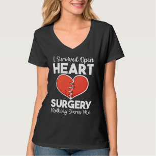 T-shirt Chirurgie à cœur ouvert Transplantation Rien n'eff