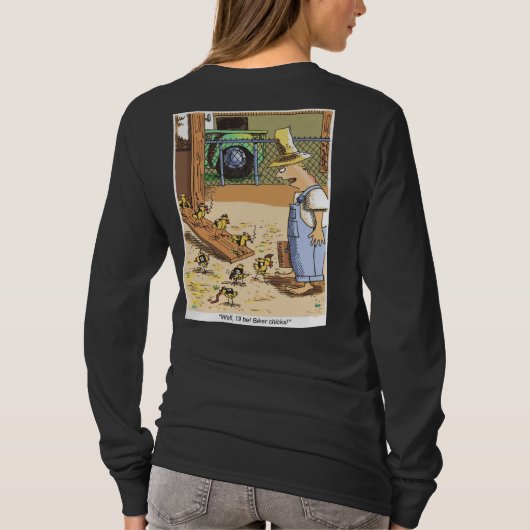 T-shirt Chirurgie à manches longues noires (Dos)