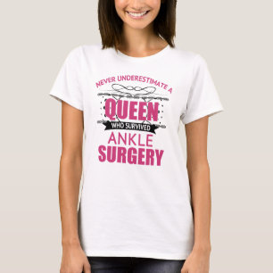 T-shirt Chirurgie Ankle Récupération Pour Les Femmes