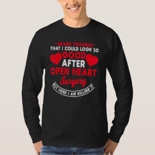 T-shirt Chirurgie cardiaque ouverte Quadruple Bypass Coron