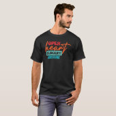 T-shirt Chirurgie cardiaque ouverte Survivor Bypass Chirur (Devant entier)