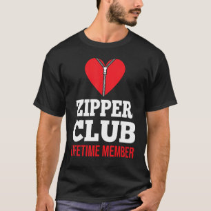 T-shirt Chirurgie cardiaque ouverte Survivor Zipper Club B