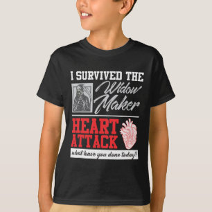 T-shirt Chirurgie cardiaque Survivor Veuve Maker Attaque c