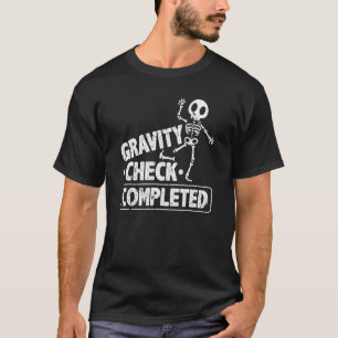 T-shirt Chirurgie de la jambe cassée Vérification de la gr
