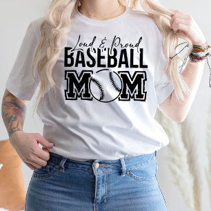 T-shirt Chirurgie De La Mère De Baseball Et De Loud, Baseb