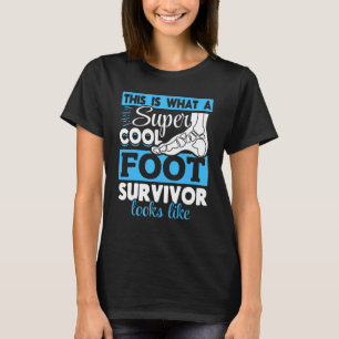 T-shirt Chirurgie de pieds cassée