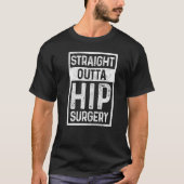 T-shirt Chirurgie de remplacement de hanche droite H (Devant)