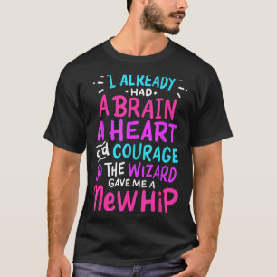 T-shirt Chirurgie de remplacement de hanche en titane Humo