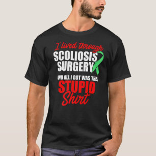 T-shirt Chirurgie de sensibilisation à la Scoliose Guerrie
