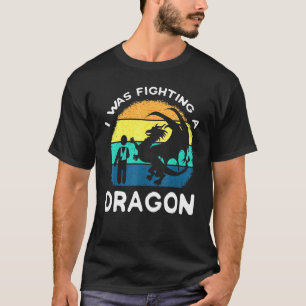 T-shirt Chirurgie d'épaule cassée Dragon Blessures Récupér
