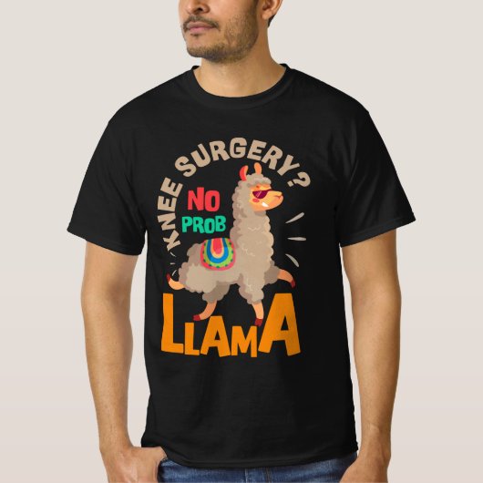 T-shirt Chirurgie du genou Aucun problème Remplacement du (Devant)