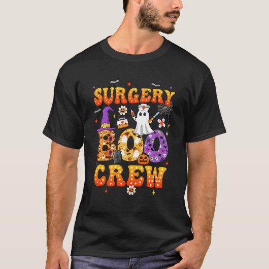 T-shirt Chirurgie Éffrayante rétro Équipage de chirurgie (Devant)