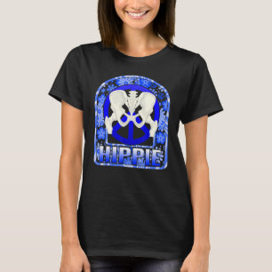 T-shirt Chirurgie Hip Hippie Floral Bionic Brossé Hip Remp