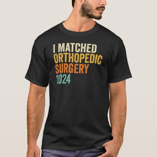 T-shirt Chirurgie orthopédique 2024 - Résidence (Devant)