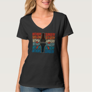 T-shirt Chirurgie orthopédique rétro Orthopédie Docteur Or