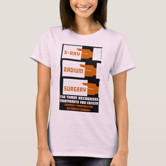 T-shirt Chirurgie radium Xray (Devant)