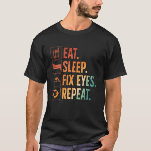 T-shirt Chirurgien de l'œil Art pour hommes femmes Ophtalm