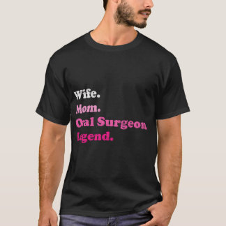 T-shirt Chirurgien Oral Ou Maxillofacial Chirurgien Maman 