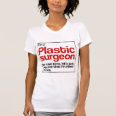 T-shirt Chirurgien plasticien (Devant)
