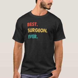 T-shirt Chirurgien Profession Rétro Meilleur chirurgien Ja