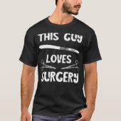 T-shirt Chirurgien Scalpel Chirurgie Chirurgie Chirurgie C (Devant)