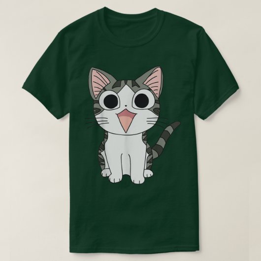 T-shirt Chi's Sweet Home anime, chis doux home, chi, kitt (Design devant)