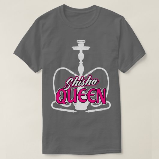 T-shirt Chisha Water Pipe Hookah Amateurs Dames (Design devant)