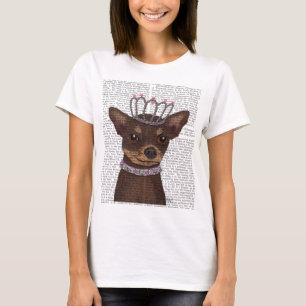 T-shirt Chiwawa Brown et diadème