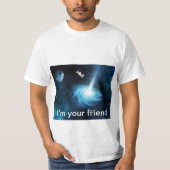T-shirt Chiwawa dans l'espace (Devant)